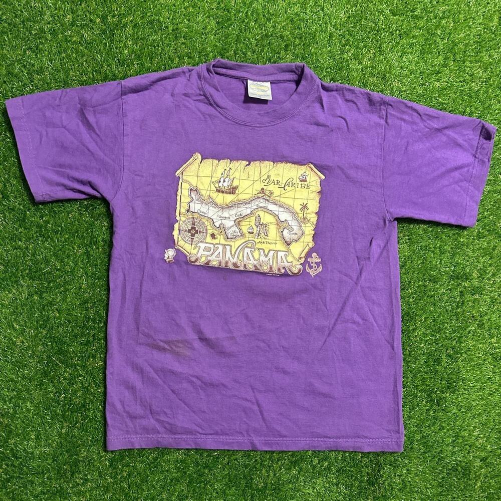 Panama Map Graphic T-Shirt